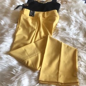 NY & Co  7th Ave Barely Bootcut Mid Rise Pants